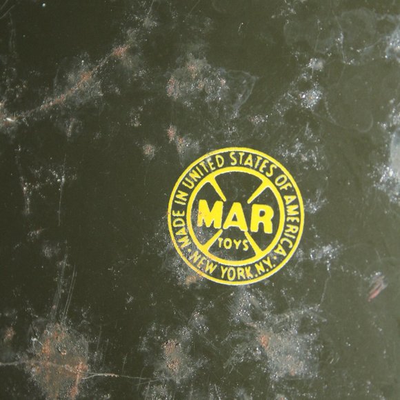 Vintage Marx Toys F268 Green U.S. ARMY 5th DIV Tin Truck - Picture 14 of 16